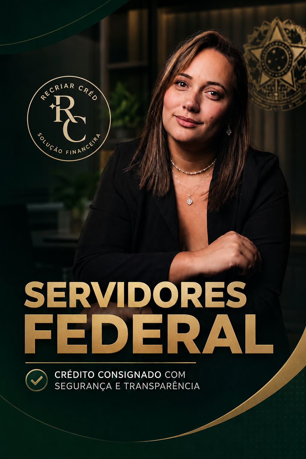 Atendimento Recriar Cred para servidores federais
